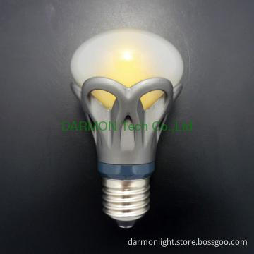 Frosted glass cover 6W LED bulb with CE&ROHS approval
